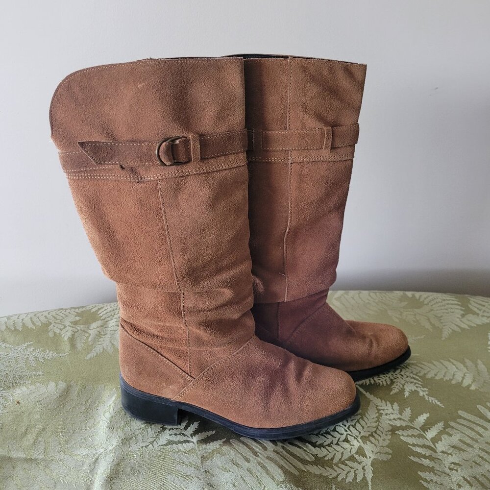Suede Boots ~ Size 10